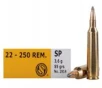 Sellier   Bellot Rifle  22-250  55 Grain  Soft Point  20 Round Box SB22250B