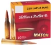 S B  338 Lapua Magnum 250gr HPBT 10rd