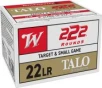Winchester Ammunition Rimfire  22 LR  36Gr  Plated HollowPoint  222  2220 22LR222TA