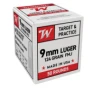 WINCHESTER USA 9MM LUGER 124GR FMJ