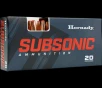 Hornady  338 ARC Subsonic 307gr Sub-X Ammo