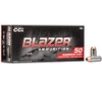 CCI 3477 Blazer Clean Fire 40 S W 180 GR Total Metal Jacket