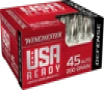 Winchester USA Ready 45 ACP 200 Grain Hex-Vent Hollow Point