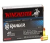 Winchester Ranger 40 S W Ammo 180 Grain FMJ Encapsulated Base Reduced Lead