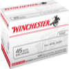 Winchester USA Value Pack 45 ACP 230 Grain Full Metal Jacket