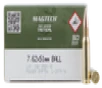 Magtech 762A Tactical Training 7 62x51mm NATO 147 gr Full Metal Jacket 50 Per Box  8 Cs