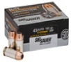 Sig Sauer Elite Performance  45 ACP 185gr V Crown Jacketed Hollow Point