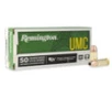 Remington UMC 9mm Luger 115 Grain Jacketed Hollow Point