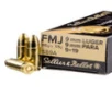 Sellier   Bellot 9mm Luger 115 Grain Full Metal Jacket