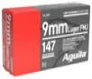 Aguila Target   Range 9mm Luger 147 Grain Full Metal Jacket Flat Point