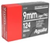 Aguila Target   Range 9mm Luger 124 Grain Full Metal Jacket