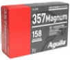 Aguila Target   Range 357 Magnum 158 Grain Semi Jacketed Soft Point