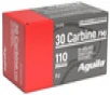 Aguila Target   Range 30 Carbine 110 Grain Full Metal Jacket