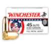 Winchester USA 45 ACP 230 Grain Full Metal Jacket