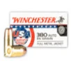 Winchester USA Target Pack 380 ACP 95 Grain Full Metal Jacket