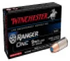 Winchester Ranger 9mm Luger 147 Grain Blue Tip Bonded Jacketed Hollow Point