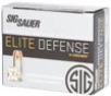 Sig Sauer Elite 380 ACP 90 Grain V-Crown JHP Ammo