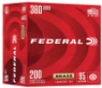 Federal Champion Training 380 ACP 95 Grain Full Metal Jacket  FMJ  Ammo