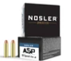 Nosler ASP  38 Special 125 Grain Jacketed Hollow Point  JHP  Ammo