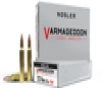 Nosler 40223 Varmageddon  223 Rem 62 Grain Flat Base Hollow Point  FBHP  Ammo