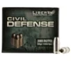 Liberty Ammunition LACD380023 Civil Defense 380 Auto 50 Grain Hollow Point  HP  Ammo