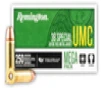 Remington UMC 38 Special 130 Grain Full Metal Jacket -23731