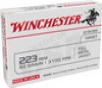 Winchester Ammo W223FMJ62 USA 223 Rem 62 gr 3100 fps Full Metal Jacket  FMJ 