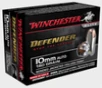Winchester 10 MM AUTO DEFENDER BONDED JHP 180 GR