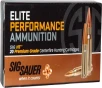 Sig Sauer E300H120 Elite Copper Hunting OTM Copper Solid 120 Grain  300 AAC Blackout 2250 fps