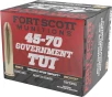 Fort Scott Munitions 4570300SCV1 Tumble Upon Impact  TUI  Brush Hog Solid Copper Spun 300 Grain  45-70 Government 1763 fps