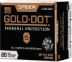 Speer 23913GD Gold Dot Personal Protection Hollow Point 100 Grain  327 Federal Mag 1500 fps