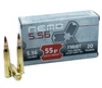 Nemo Arms 556M193NA55FO Full Metal Jacket Boat Tail 55 Grain 5 56x45mm NATO 3250 fps
