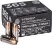 Sig Sauer E9MMA136520 Elite Performance Low RecoilV-Crown V Crown Jacketed Hollow Point 115 Grain 9mm Luger Parabellum 1050 fps