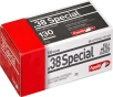 Aguila 1E382521 Target   Range Full Metal Jacket 130 Grain  38 Special 950 fps