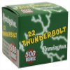 Remington  22 Long Rifle 21241 22 Thunderbolt Lead Round Nose LRN 40 Grain