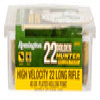 Remington R21251 Golden Hunter Plated Hollow Point 40 Grain  22 Long Rifle 