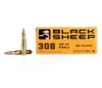Black Sheep Ammunition  308 Win 147 Grain Full Metal Jacket