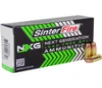 Sinterfire NXG Lead Free Ball Pistol Ammo 9mm 100 gr  Lead Free Ball 50 rd  Brass LF Primer