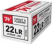 Winchester USA22LR USA White Box Lead Round Nose 40 Grain  22 Long Rifle 1255 FPS