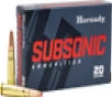 Hornady Subsonic Rifle Ammo 7 62x39 255 gr  Sub-X 20 rd