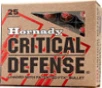 HORNADY CRITICAL DEFENSE   327-FEDERAL 80GR FTX 25RD 10BX CS