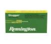 Remington Ammunition 28608 Slugger High Velocity 20 Gauge 2 75  1 2 oz Rifled Slug Shot 5 Per Box  50 Cs
