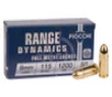 Fiocchi 9mm Luger 115 gr Full Metal Jacket  FMJ 