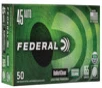 Federal BC45CT1 BallistiClean Reduced Hazard Training Lead-Free Frangible 155 Grain  45 ACP Auto 1130 fps