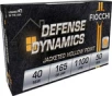 FIOCCHI 40 SW 165GR JHP-50RD 20BX CS