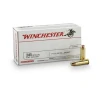 Winchester Ammo Q4171 USA 38 Special 130 gr Full Metal Jacket  FMJ  800 FPS