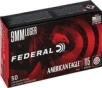 American Eagle AE9DP Full Metal Jacket 115 Grain 9mm Luger Parabellum 1180 fps