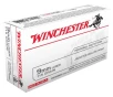 Winchester USA9JHP USA Jacketed Hollow Point 115 Grain 9mm Luger Parabellum 1165 fps