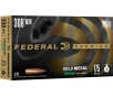 Federal GM308M2 Premium Gold Medal Sierra MatchKing Boat Tail Hollow Point 175 Grain  308 Win   7 62x51mm 2600 fps