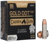 Speer Ammunition Speer Gold Dot 40 S W 165Gr Gold Dot Hollow Point 20 Round Box 24259